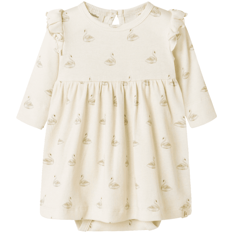 Lil' Atelier Nbfgavo kjolebody, Pastel Parchment