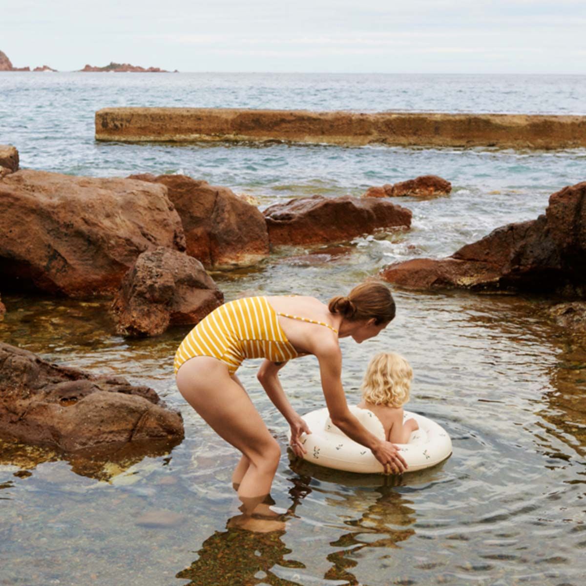 Liewood Dawn badering til baby, Sea creatures/Sandy