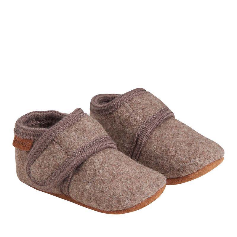 En Fant ulltøfler til barn og baby, Walnut