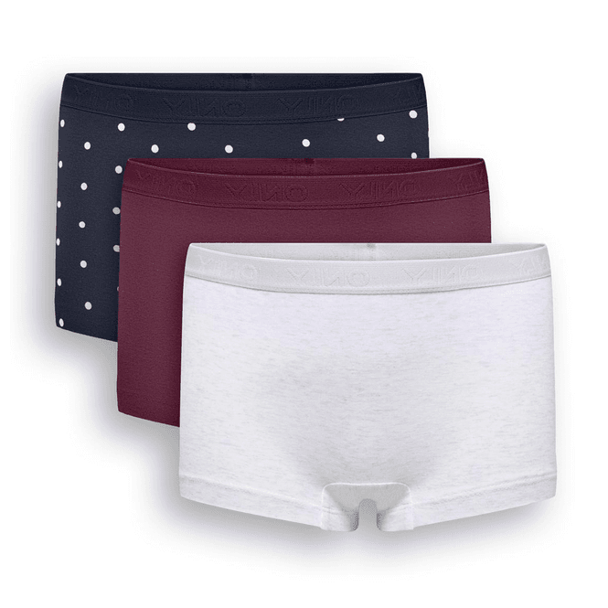 Hovedbilde Kids Only Koglola 3-pack hipster til barn, Fig