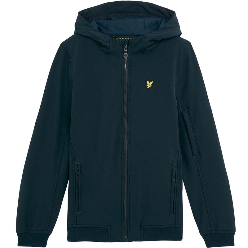 Lyle & Scott softshelljakke til barn, dark navy