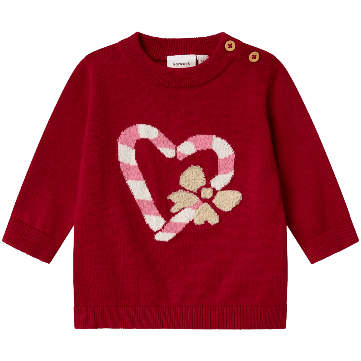 Name It Nbfreamo genser til baby, Jester Red