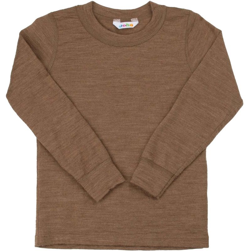 Joha genser i ull til barn, Warm brown