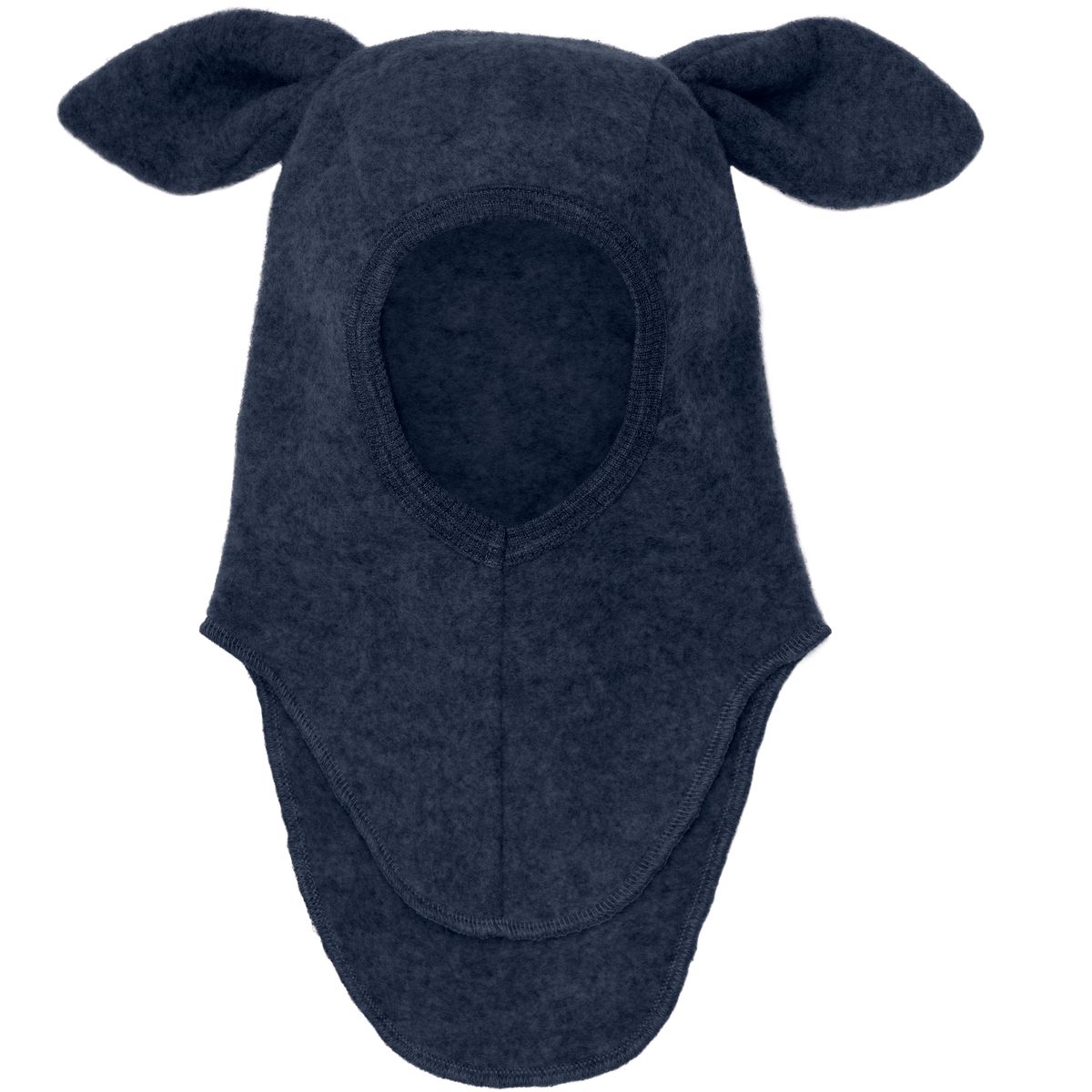 HUTTEliHUT Balaclava Kanin ullfleece, Navy Melange