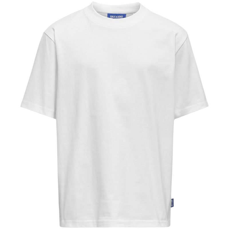 Only & Sons Osjfred t-skjorte til barn, Bright White