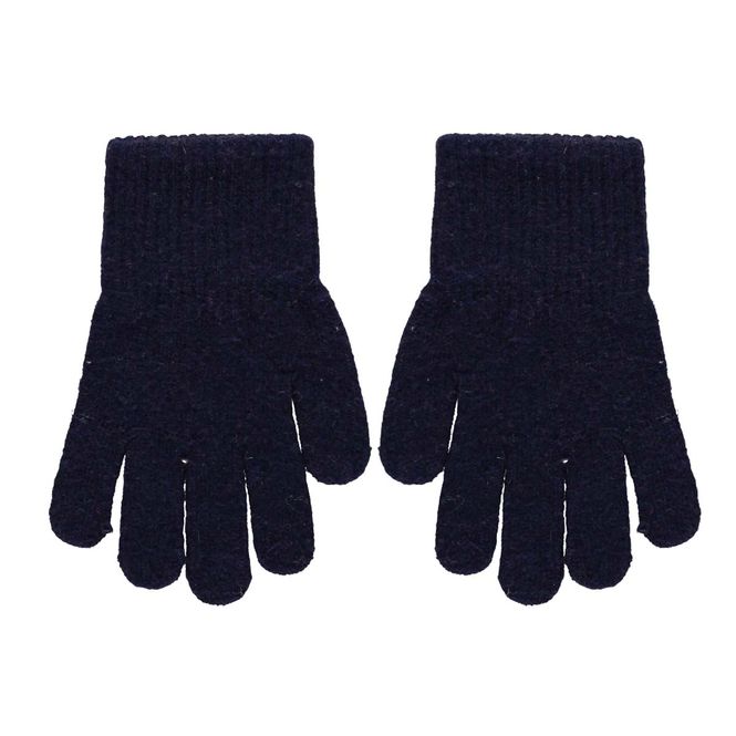 Hovedbilde Celavi vanter i ull til barn, Dark Navy