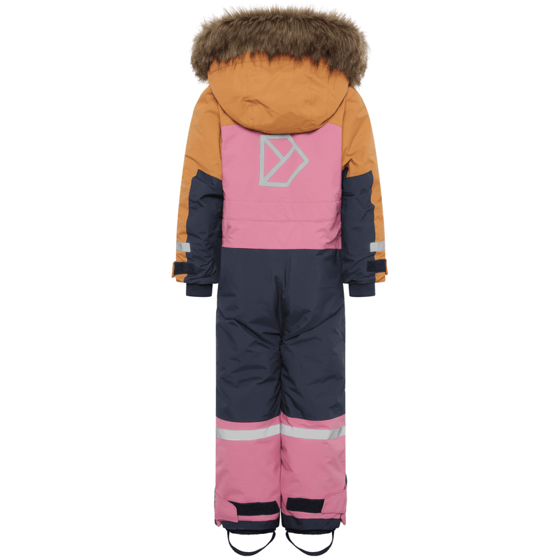 Didriksons Bjärven 4 vinterdress til barn, Heather Pink