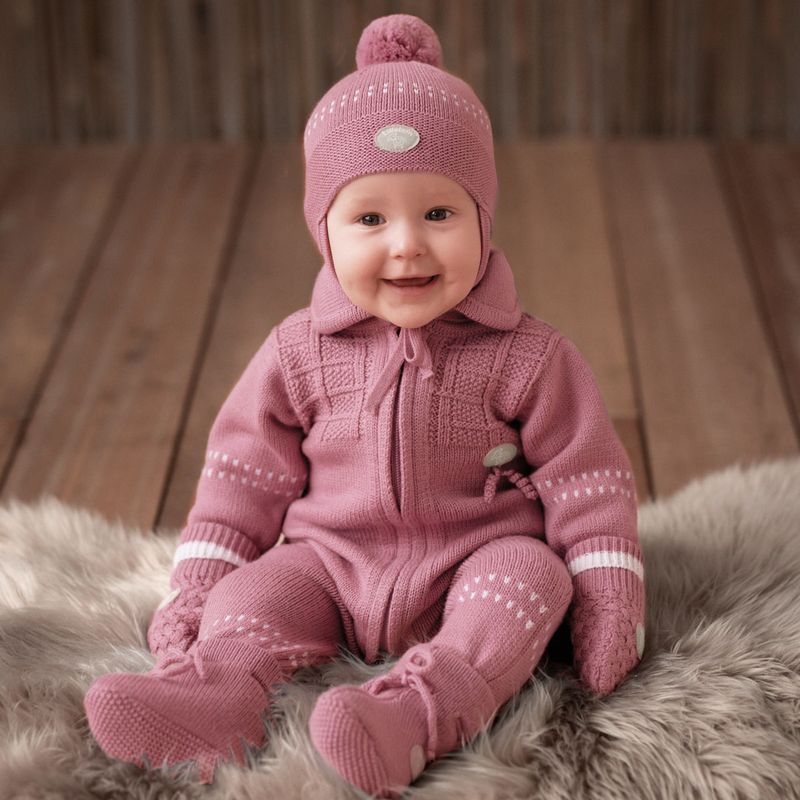 Lillelam Classic Sparkedress i merinoull, Blush