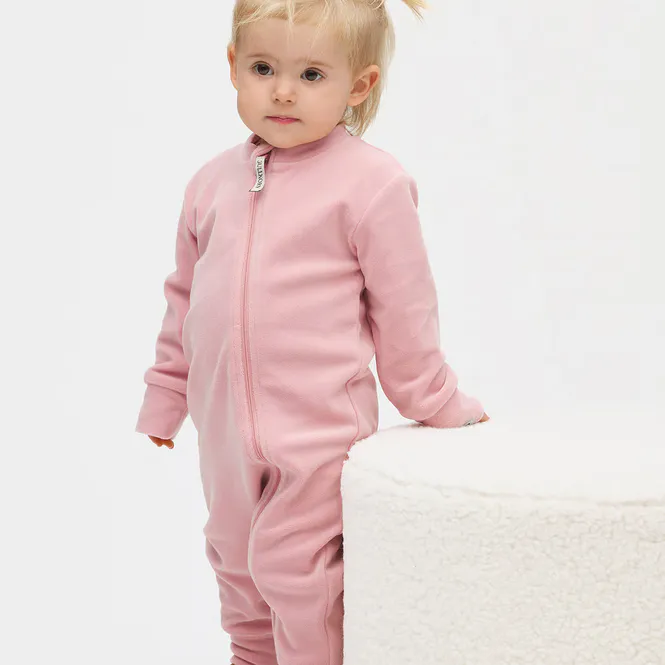 Hovedbilde Gullkorn Jona heldress i fleece til baby, ...