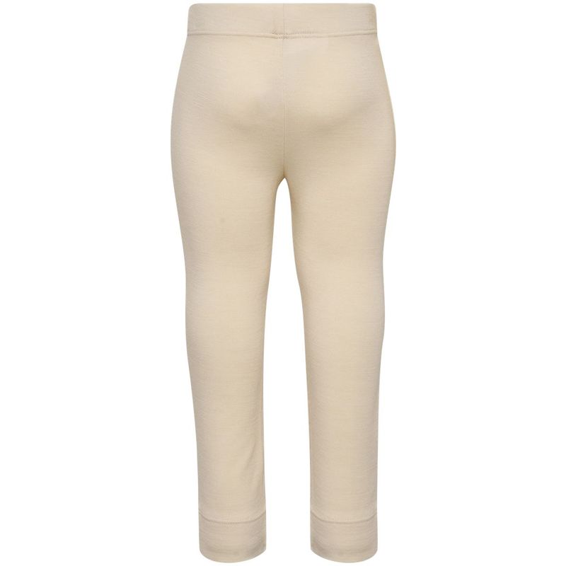 Hummel Hmlmini leggings i ull/viskose til baby, Whitecap G.