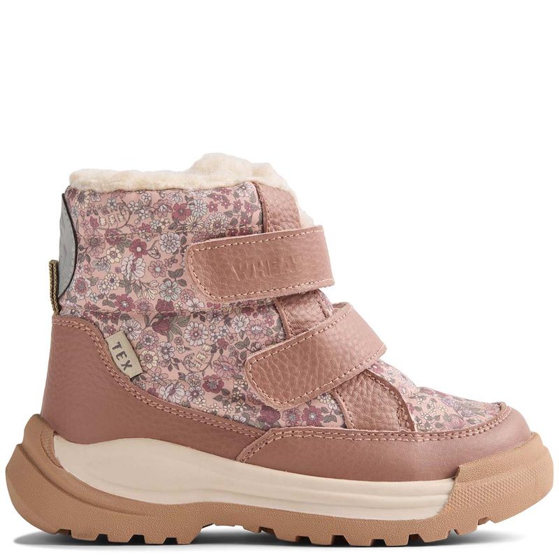 Wheat Millas Tex vintersko til barn, Rose Dust Flowers