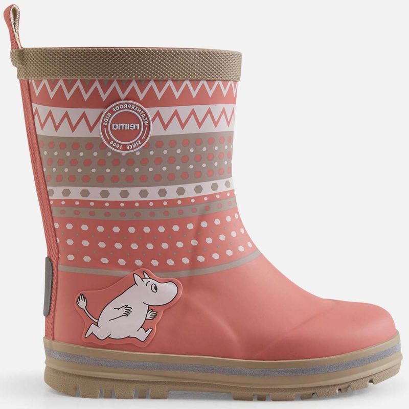 Reima Magisk Moomin gummistøvler, Rose Blush