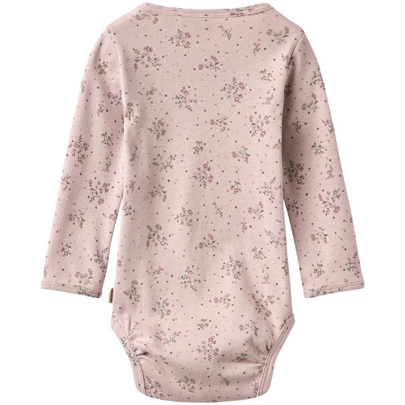 Wheat Roselinde body, Lilac Flowers