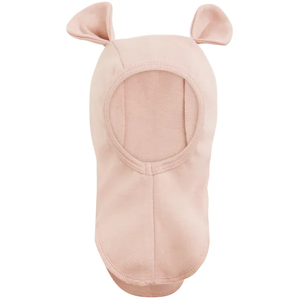 Hovedbilde Huttelihut balaclava bjørneører i jersey, Peach ...