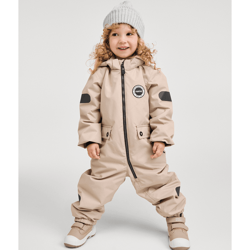 Reimatec Marte Mid parkdress baby, Earthy Beige