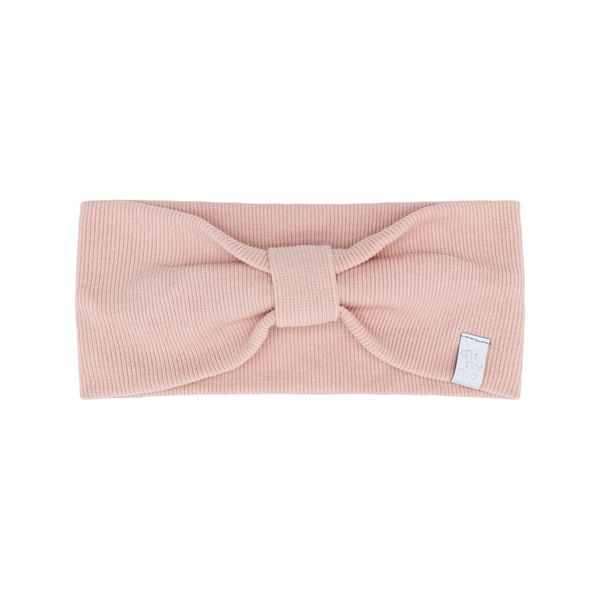 Hovedbilde Minymo ribb pannebånd til barn, Peach Whip