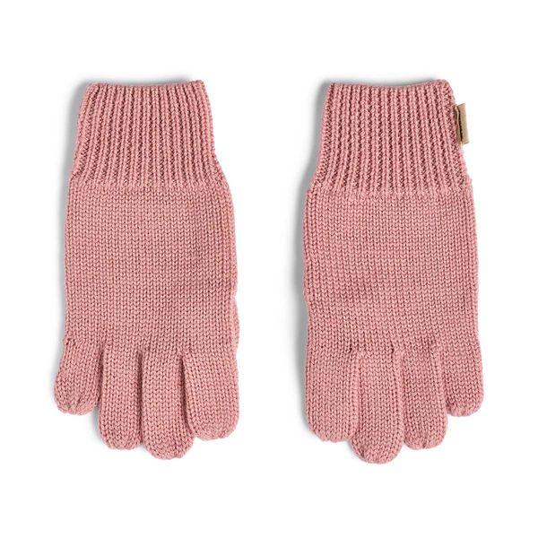 Hovedbilde Wheat Bobbe ullvanter til barn, Rose