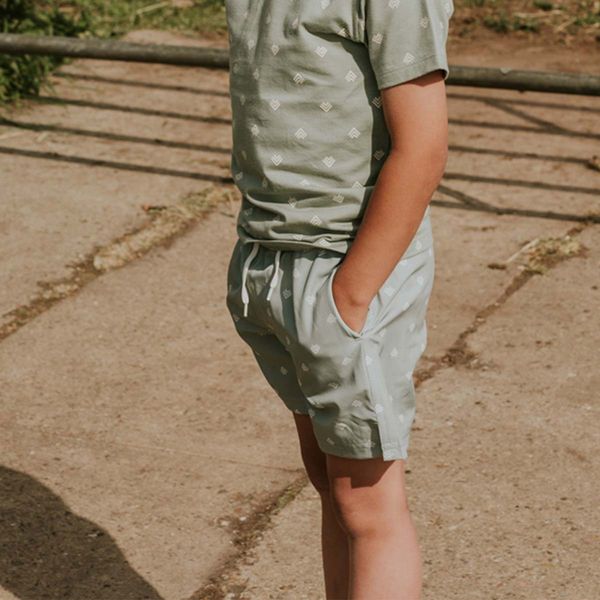 Hovedbilde Koko Noko badeshorts til barn, Sage