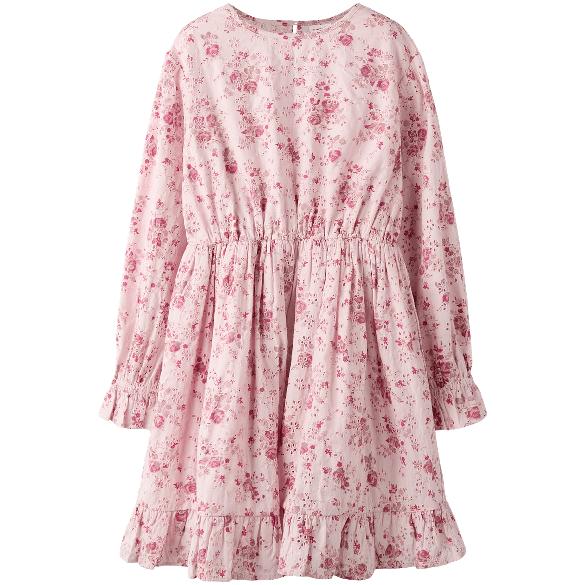 Name It Nkffembroder kjole til barn, Cradle Pink