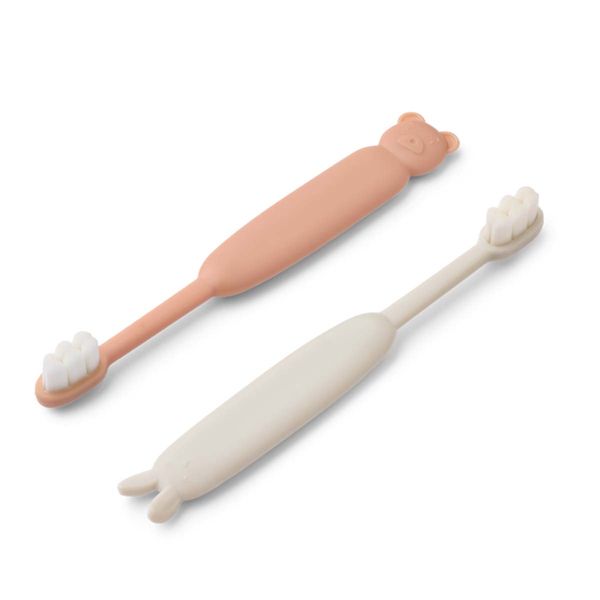 Hovedbilde Liewood Fabio 2-pack tannbørste, Pale ...