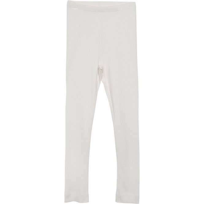 Hovedbilde MinyMo ribb leggings til barn, Seedpearl