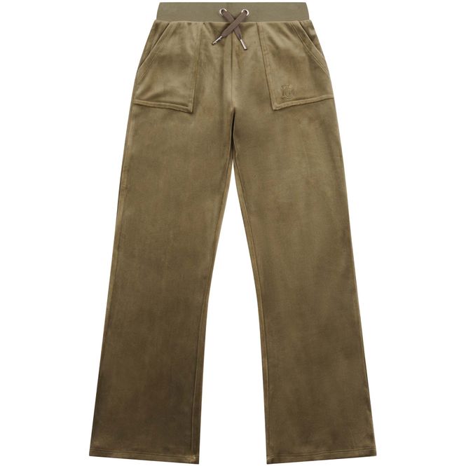 Hovedbilde Juicy Couture Tonal velour joggebukse, tea leaf