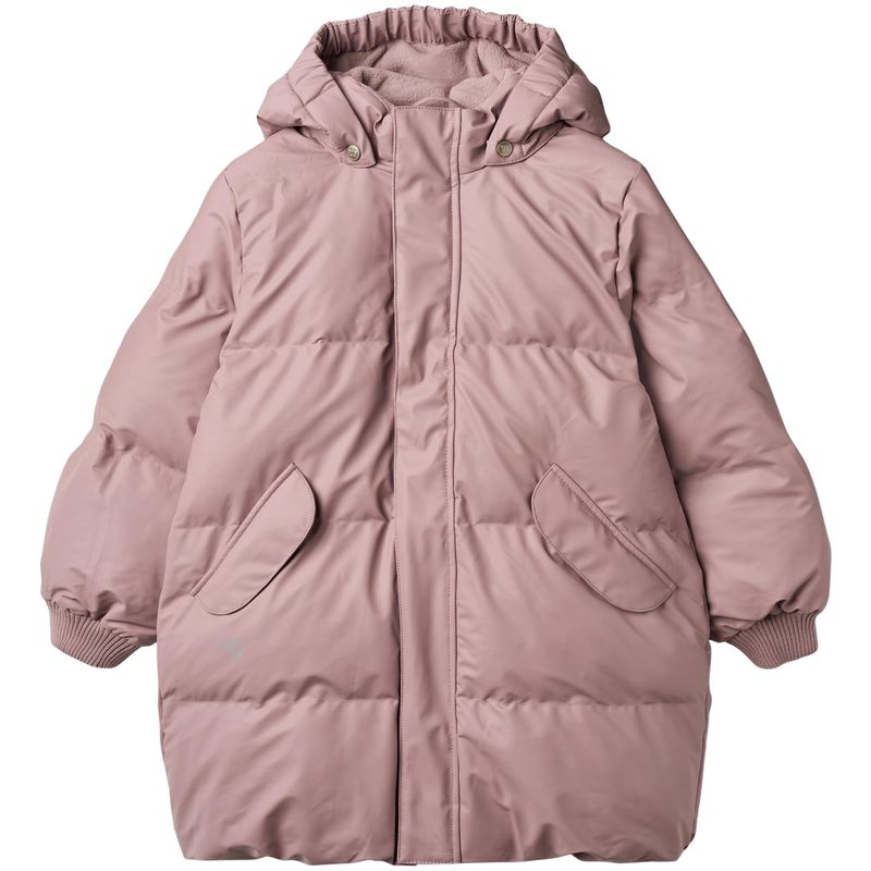 Wheat Coast PU boblejakke til barn, Dusty Lavender