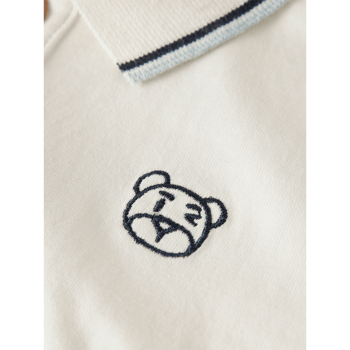 Name It Nmmdakan kortermet poloskjorte, Cloud Dancer