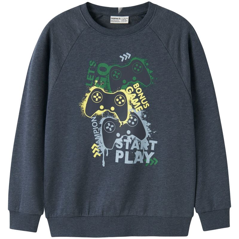 Name It Nkmvion sweatshirt til barn, Navy Blazer