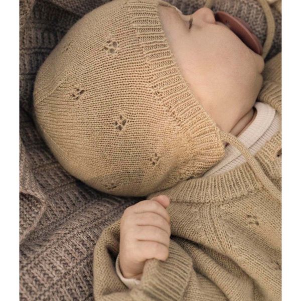 Hovedbilde Lil' Atelier Nbnnalio lue i ull til baby, Safari