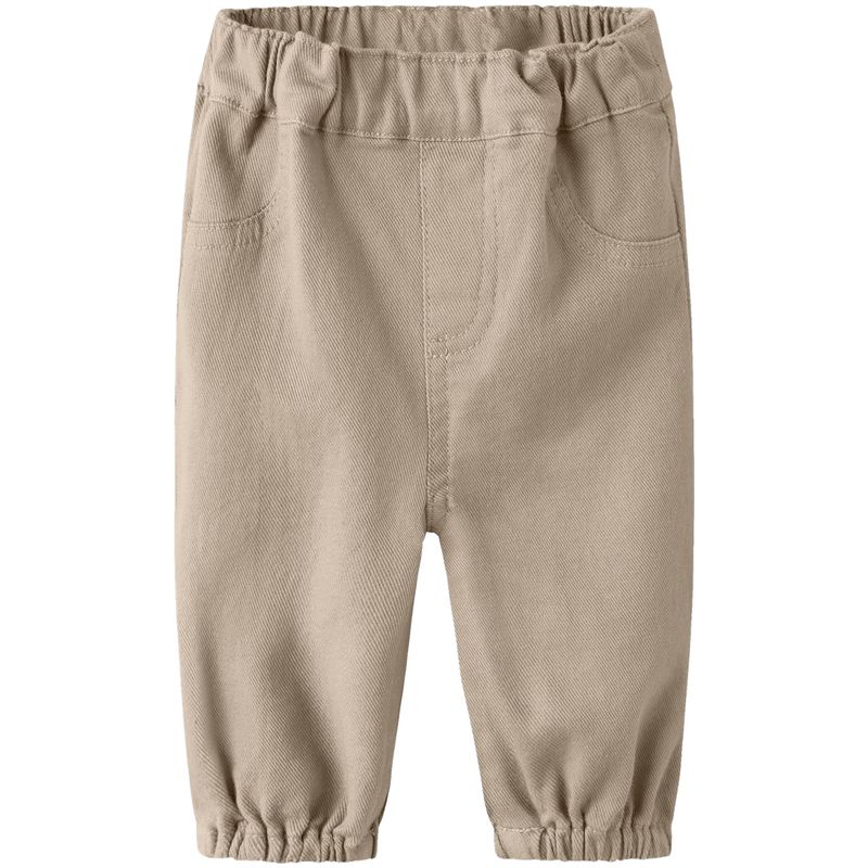 Lil' Atelier Nbmdoreen bukse til baby, Oxford Tan