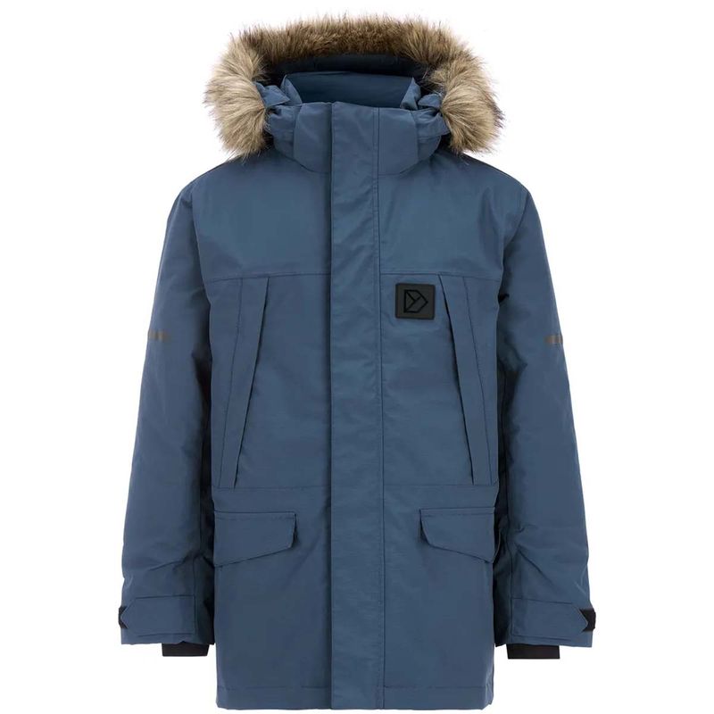 Didriksons Sylvin Kids 2 parkas til barn, Mountain Blue