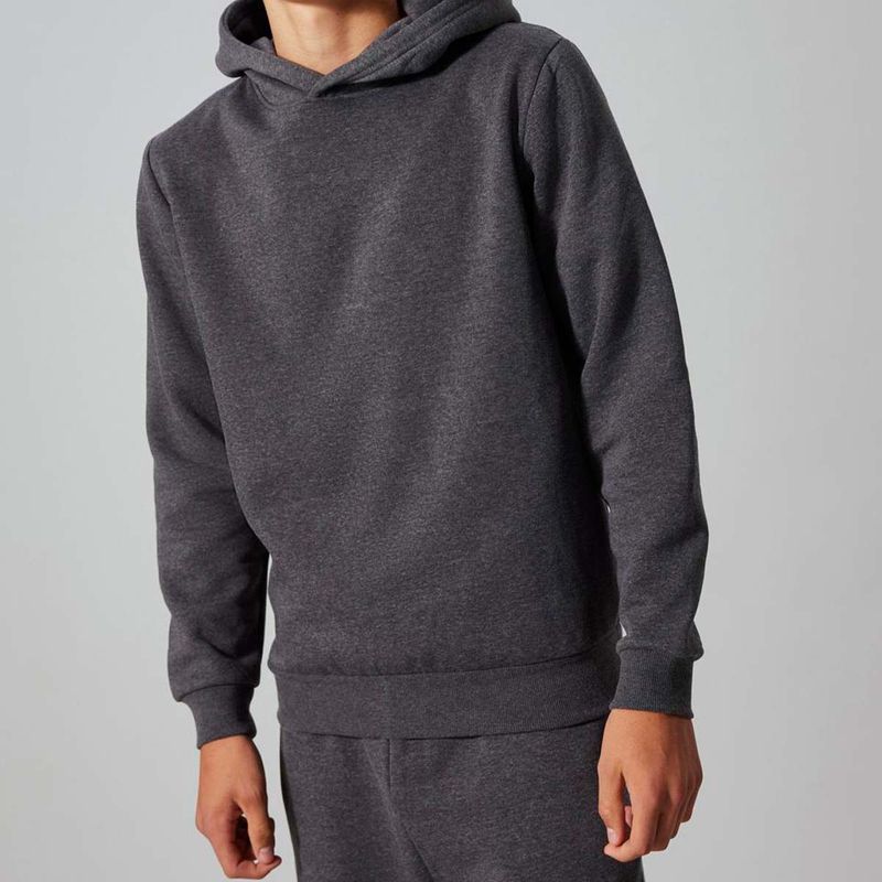 LMTD Nlnnizu hettegenser til barn, Dark Grey Melange