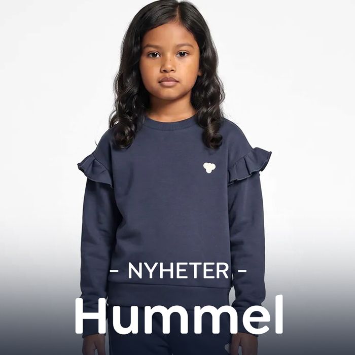 Hummel nyheter – sesongens nye Hummel barneklær, sko og sportsklær til baby og barn hos DressMyKid.