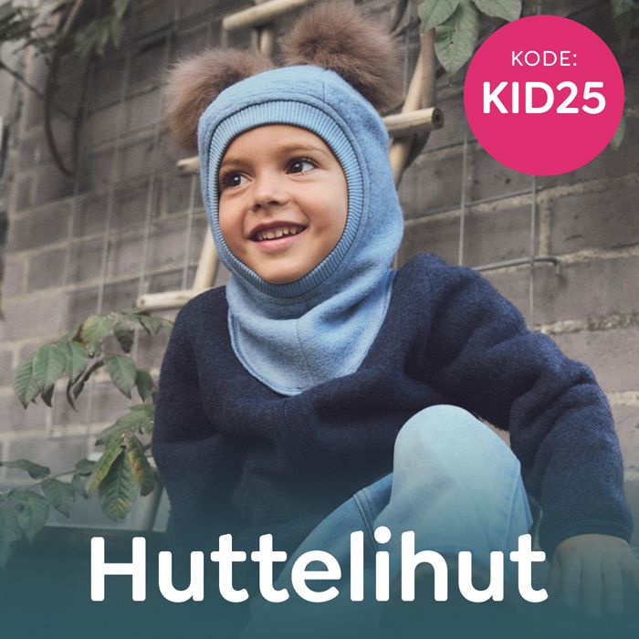 Huttelihut nyheter! Nå får du -25% på ditt neste kjøp*