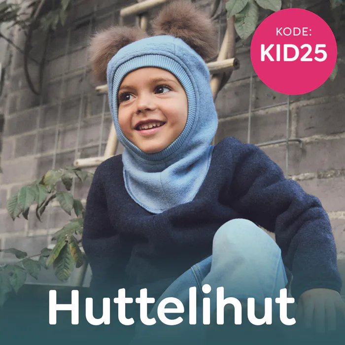 Huttelihut nyheter! Nå får du -25% på ditt neste kjøp*