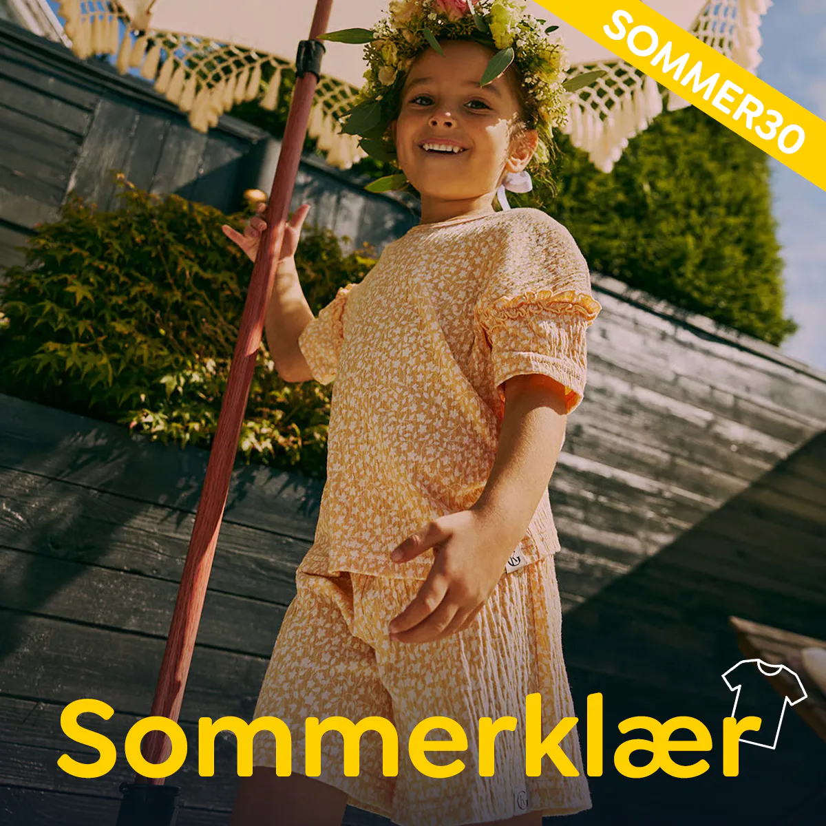 Sommerklær til barn og baby hos DressMyKid – bruk kode sommer30