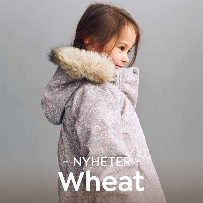 Nyheter fra Wheat - En mengde vinterjakker, vinterdresser og regntøy til baby og barn