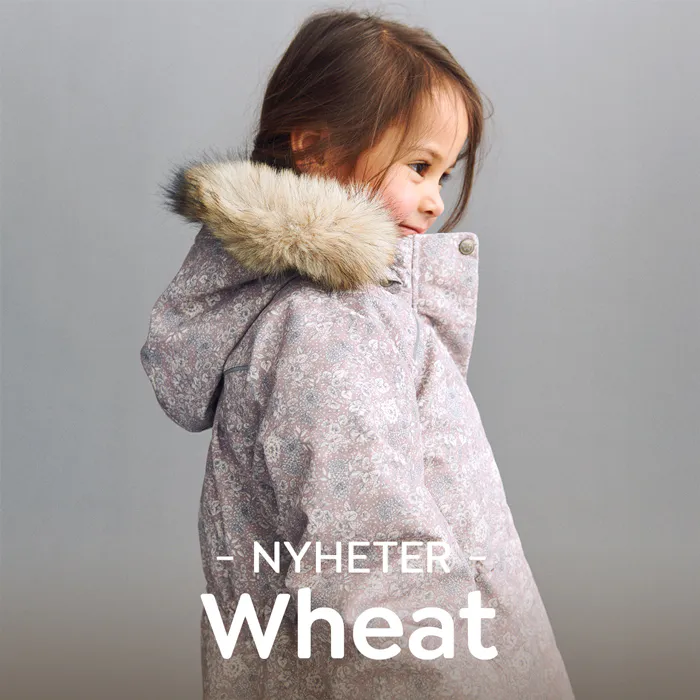 Nyheter fra Wheat - En mengde vinterjakker, vinterdresser og regntøy til baby og barn