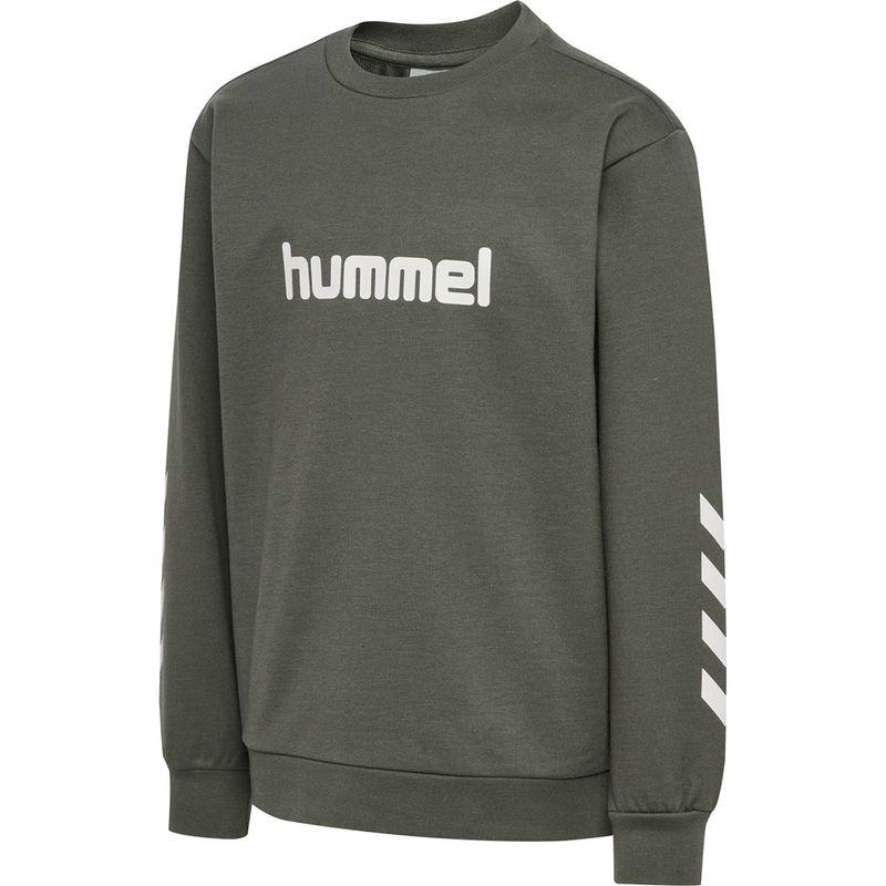 hummel Hmljr Logo sweatshirt til barn, Castor Gray
