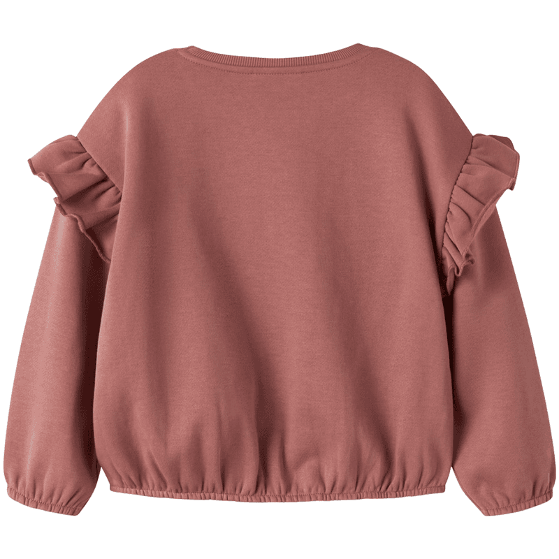 Lil' Atelier Nmfkilano sweatshirt til småbarn, Withered Rose