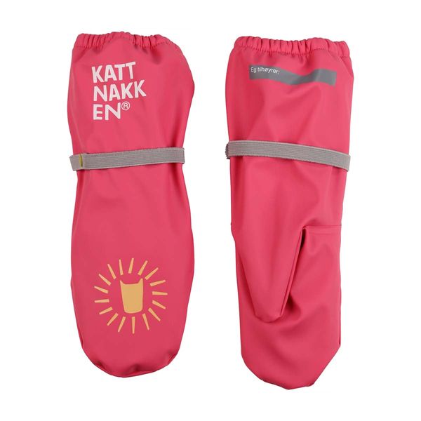 Hovedbilde Kattnakken Superhelt regnvotter, Superrosa