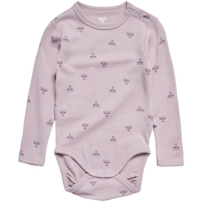 Hovedbilde Hummel Hmlmini body i ull/viskose, Cloud Gray