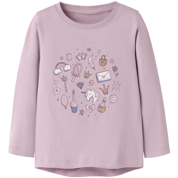 Hovedbilde Name It Nmfvix genser til småbarn, Dawn Pink