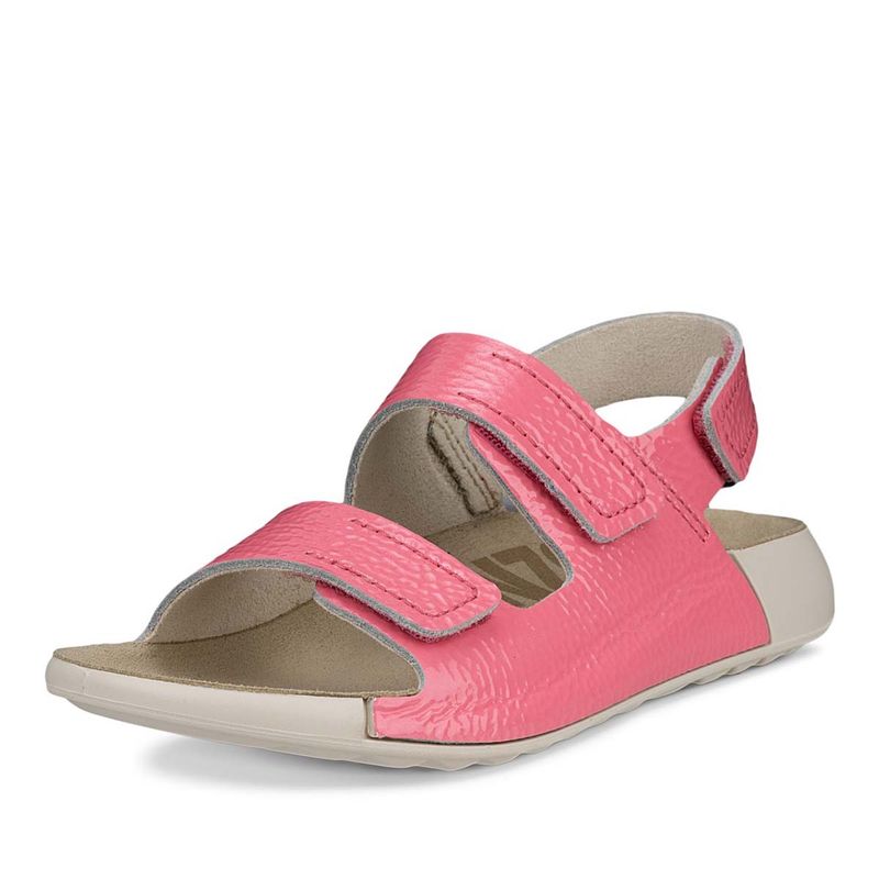 Ecco Cozmo K Lack sandaler til barn, bubblegum