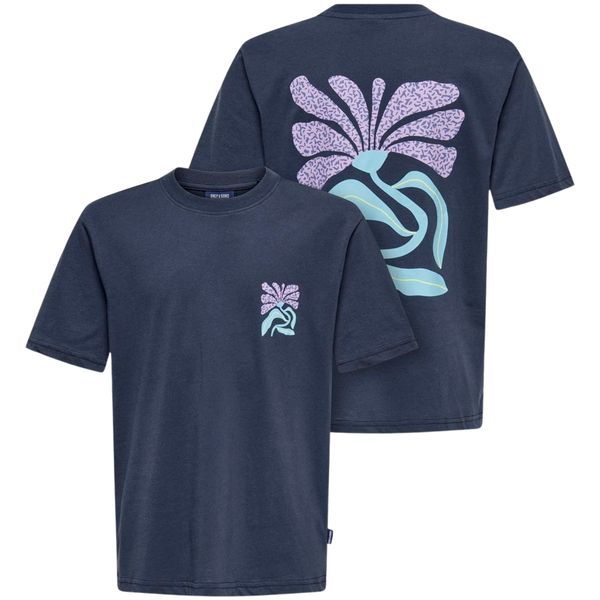 Hovedbilde Only & Sons Osjmemphis t-skjorte, Blue Nights