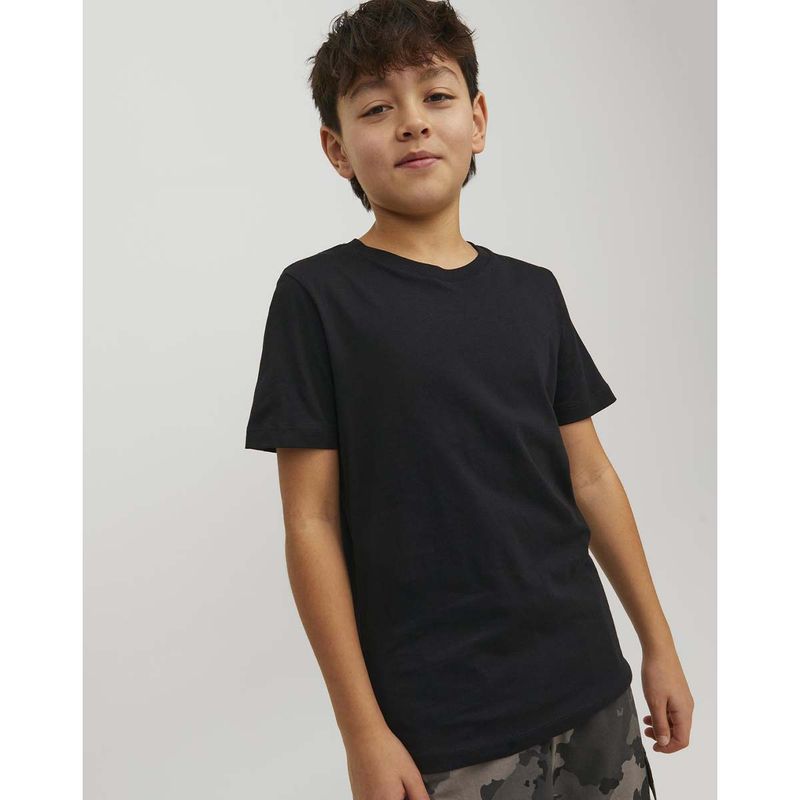Jack and Jones Jjeorganic t-skjorte til småbarn, Black