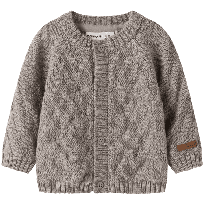 Hovedbilde Name It Nbnwruni cardigan i ull til baby, ...