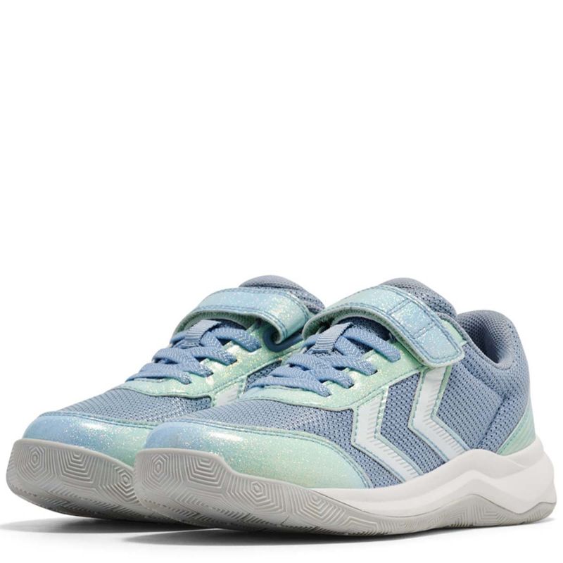 Hummel Multiplay Flex VC 2.0 Jr innesko, Dusty Blue