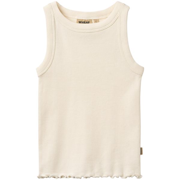 Hovedbilde Wheat Minka ribb tank-top til barn, Ivory